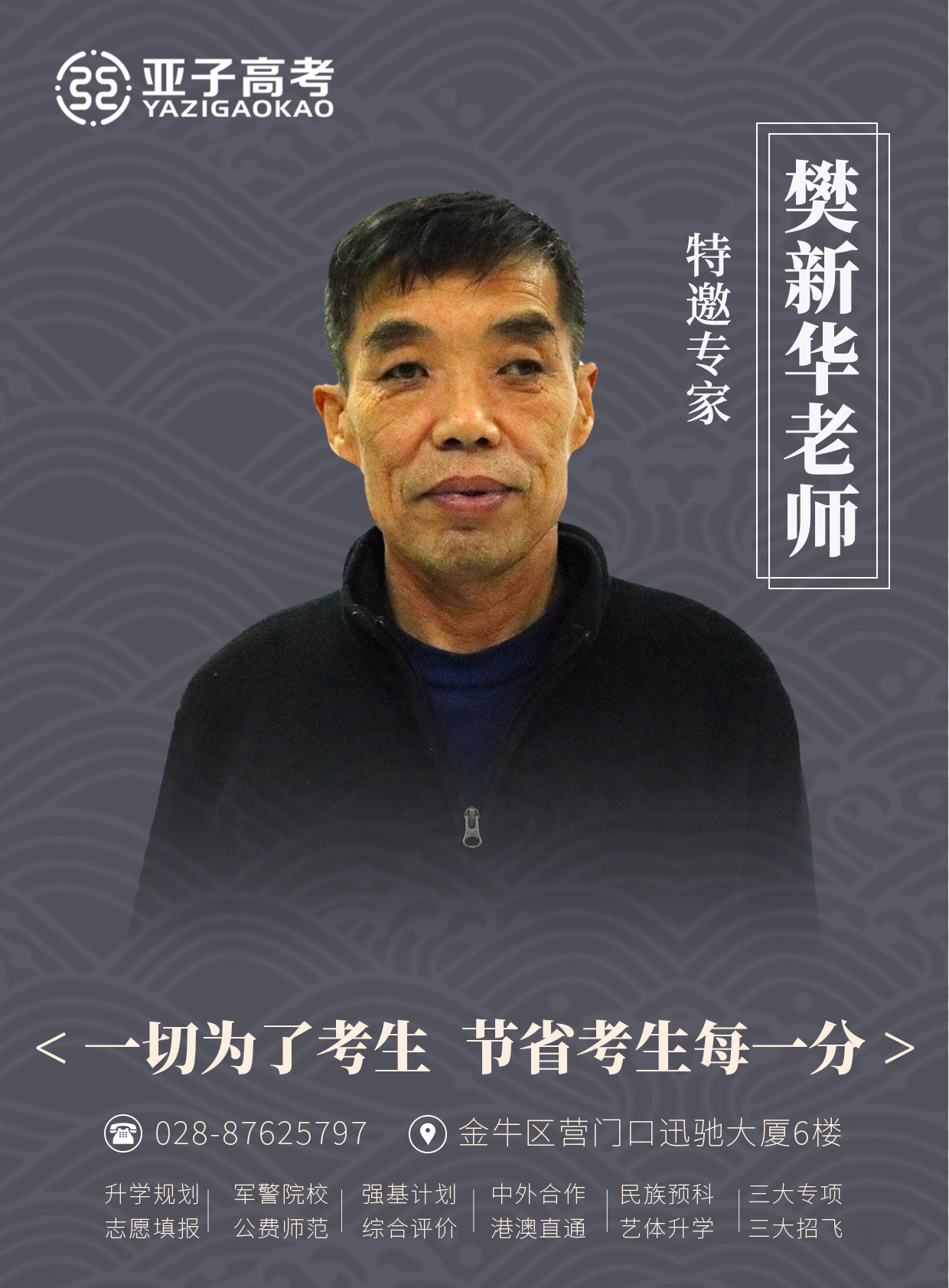 樊新华老师 — 特邀专家